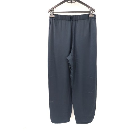 Joie‎ Women's M Baduna Pull On Elastic Waistband Straight Leg Pants Midnight - Picture 3 of 14